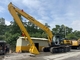 24m Komatsu PC450 Long Reach Excavator Booms Yellow اللون 10500mm الطول