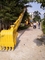 24m Komatsu PC450 Long Reach Excavator Booms Yellow اللون 10500mm الطول
